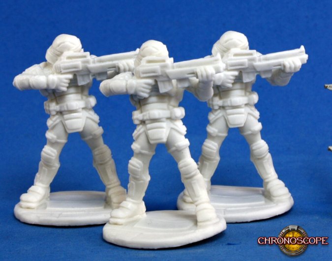 RPR 80011: Nova Corp: Guard (3 Figures) - Chronoscope Bones