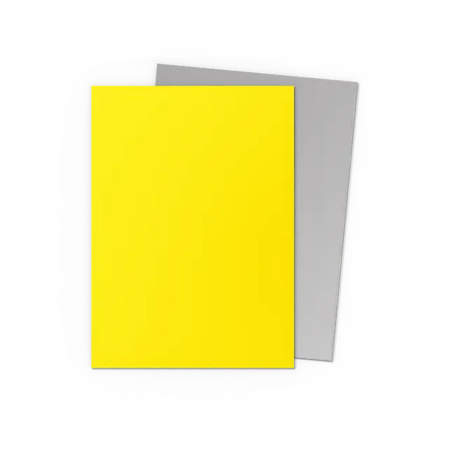 Dragon Shield Sleeves: Standard DUAL Matte- Yellow & Silver
