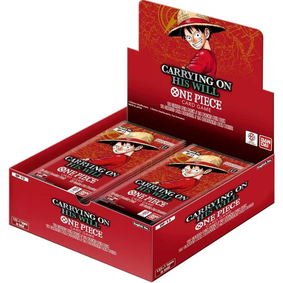 One Piece-13: Carry On His Will Booster Box