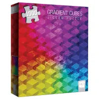 Gradient Cubes Jigsaw Puzzle