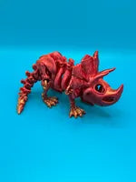 Taylor Triceratops: Skeleton/Red