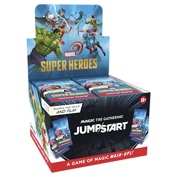 Magic The Gathering: Universes Beyond Marvel Super Heroes - Jumpstart Booster Box