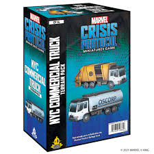 Marvel Crisis Protocol: NYC Commercial Truck Terrain Pack