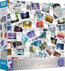 Disney's 100th Anniversary: 1000 Piece Puzzle - Disney Stamps