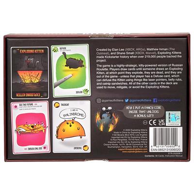 Exploding Kittens Original Edition - Board Game