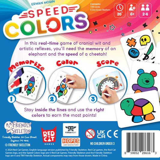 Speed Colors - Board Game