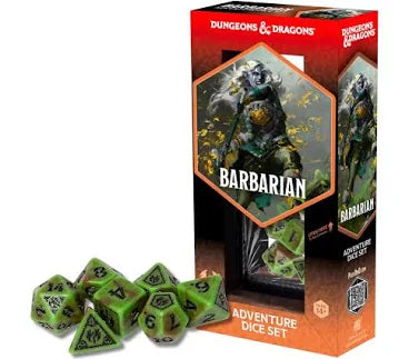 Dungeons & Dragons: Adventure Dice Set - Barbarian