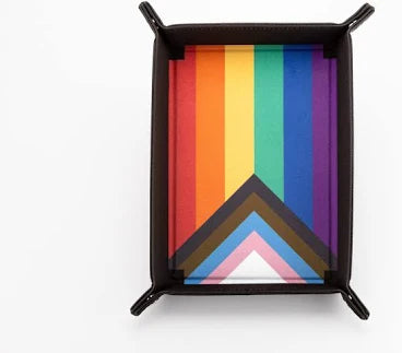 Fanroll: Fold Up Velvet Dice Tray - Pride