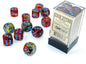 Chessex: CHX 27759 Dice - Nebula Primary Blue, 7 Dice Set
