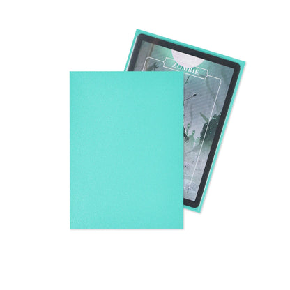 Arcane Fortress : Dynasty Matte Sleeves (105) - Aqua Blue