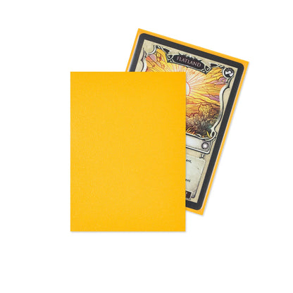 Arcane Fortress : Dynasty Matte Sleeves (105) - Sun Gold