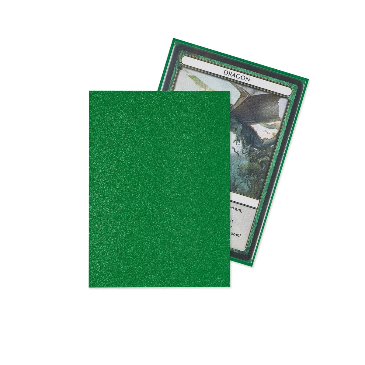 Arcane Fortress : Dynasty Matte Sleeves (105) - Forest Green