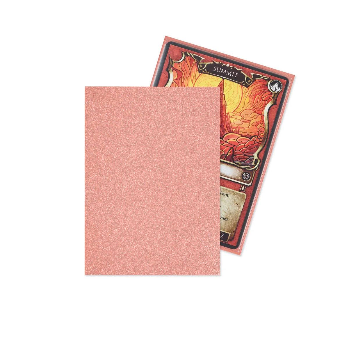 Arcane Fortress : Dynasty Matte Sleeves (105) - Rose Pink