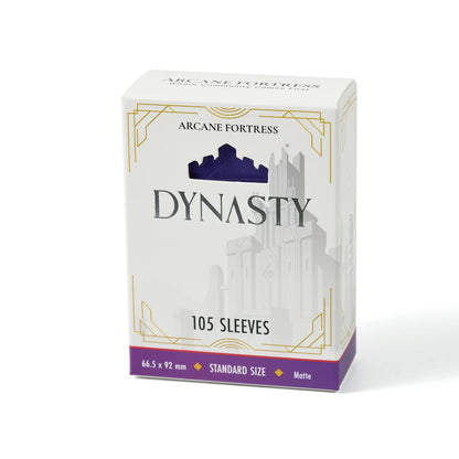 Arcane Fortress : Dynasty Matte Sleeves (105) - Royal Purple