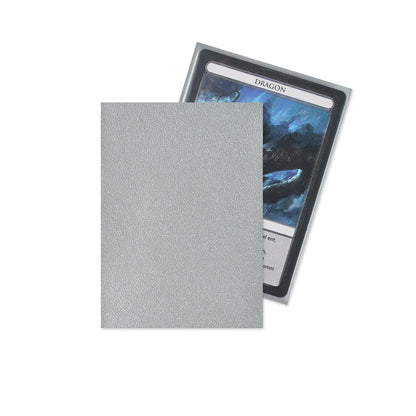 Arcane Fortress : Dynasty Matte Sleeves (105) - Frosted Silver