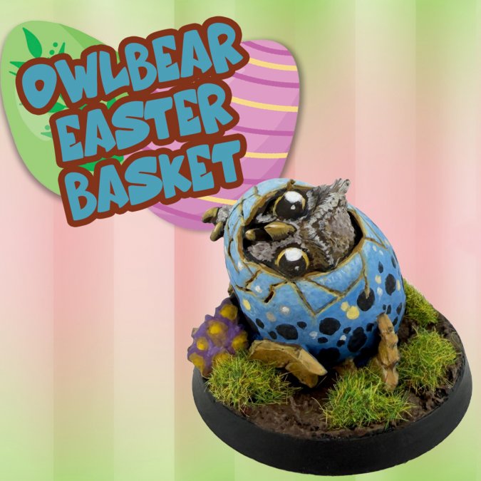 RPR 01034: Easter 2026 Owlbear Easter Basket