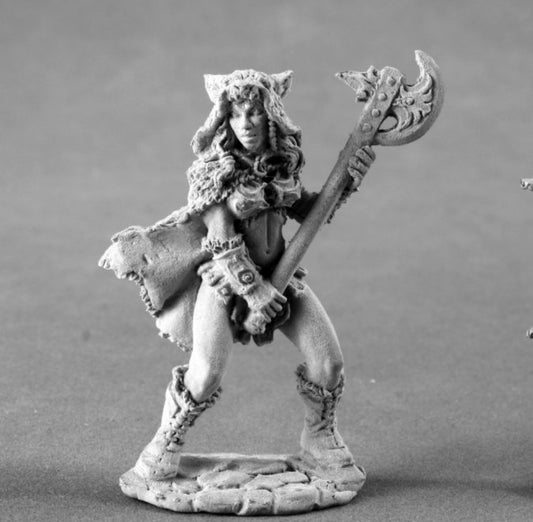 RPR 04008: Kyrie, Female Barbarian - Dark Heaven