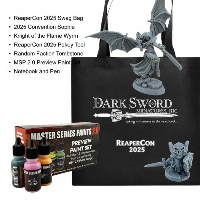 RPR 01664: ReaperCon 2025 Swag Bag