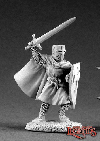 RPR 02119: Templar Knight With Sword And Shield - Dark Heaven