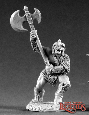 RPR 02174: Orc Warrior Of Kargir, Axeman - Dark Heaven
