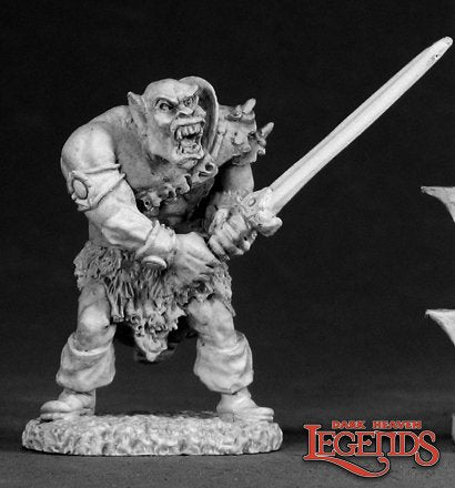 RPR 02335: Black Orc Warrior - Dark Heaven