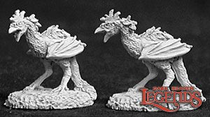 RPR 02631: Cockatrice (2 Figures) - Dark Heaven