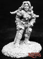 RPR 02676: Elia Shadowfeet, Female Halfling Thief - Dark Heaven