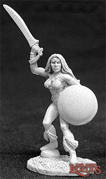 RPR 02687: Ashanna, Female Barbarian - Dark Heaven