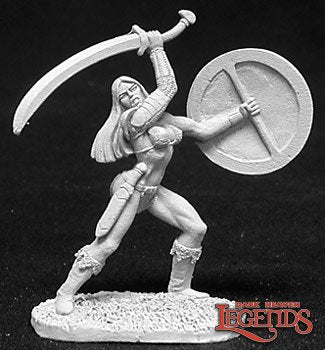 RPR 02698: Melorian, Female Fighter - Dark Heaven