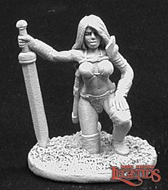 RPR 02759: Dena, Female Barbarian - Dark Heaven