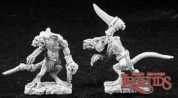 RPR 02871: Wererats - Dark Heaven - 2 Figures