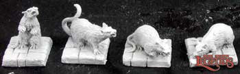 RPR 02889: Dire Rats - Dark Heaven - 4 Figures