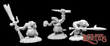 RPR 02912: Molemen - Dark Heaven - 3 Figures
