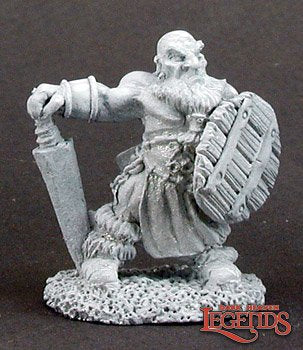 RPR 02942: Gullivar, Gnome Barbarian - Dark Heaven