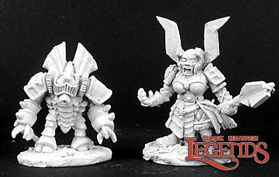 RPR 02988: Duergar Cleric and Golem