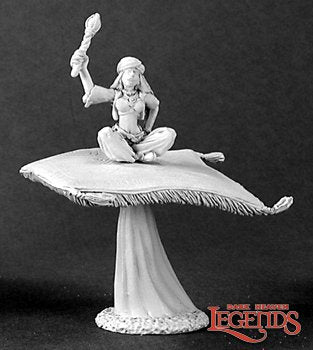 RPR 03075: Sorceress On Flying Carpet - Dark Heaven