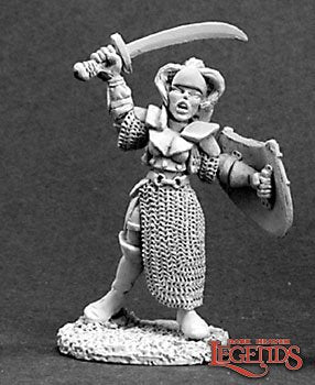 RPR 03103: Nilnh, Female Elf Warrior - Dark Heaven
