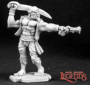 RPR 03188: Gagnar Scragslayer, Half Orc Pirate - Dark Heaven