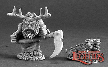 RPR 03216: Dwarf Druid and Badger - Dark Heaven