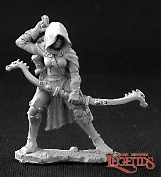 RPR 03255: Callie, Female Rogue with Bow - Dark Heaven