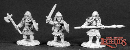 RPR 03306: DHL Classics: Female Dwarves - Dark Heaven - 3 Figures