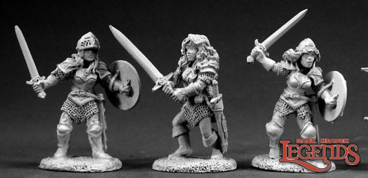 RPR 03327: DHL Classics: Fighting Women - Dark Heaven - 3 Figures