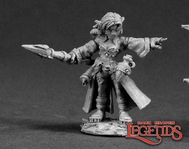 RPR 03340: Cassie, Female Gnome Wizard - Dark Heaven