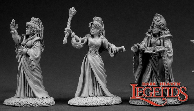 RPR 03343: DHL Classics: Female Wizards - Dark Heaven - 3 Figures