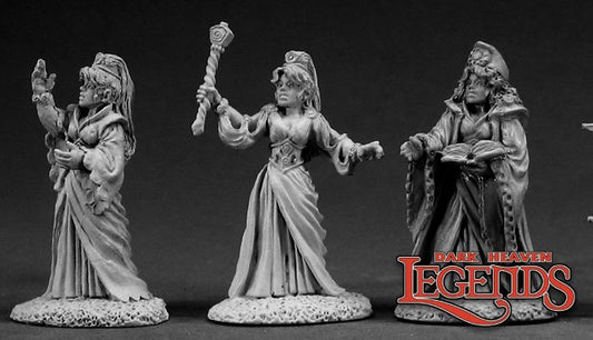 RPR 03343: DHL Classics: Female Wizards - Dark Heaven - 3 Figures
