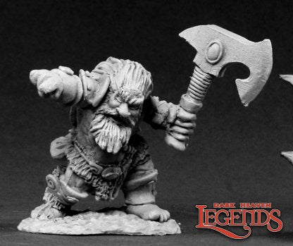 RPR 03434: Hulgrif, Dwarf Barbarian - Dark Heaven