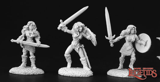 RPR 03448: DHL Classics: Female Barbarians - Dark Heaven 3 - Figures