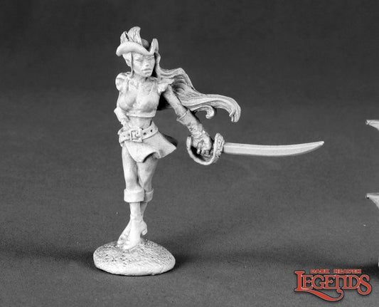 RPR 03482: Lauren Silversail, Female Elf Pirate - Dark Heaven