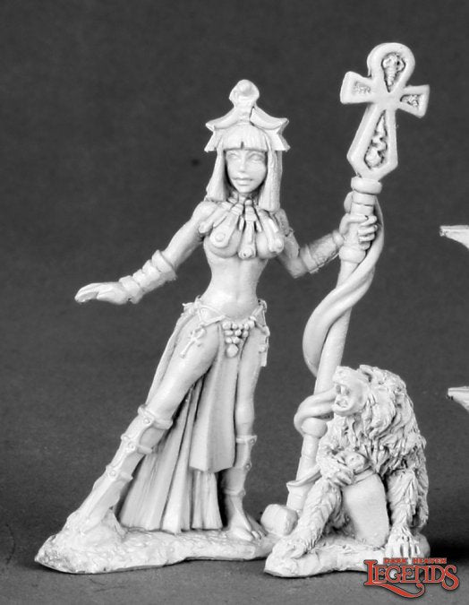 RPR 03506: Egyptian Priestess and Baboon - Dark Heaven