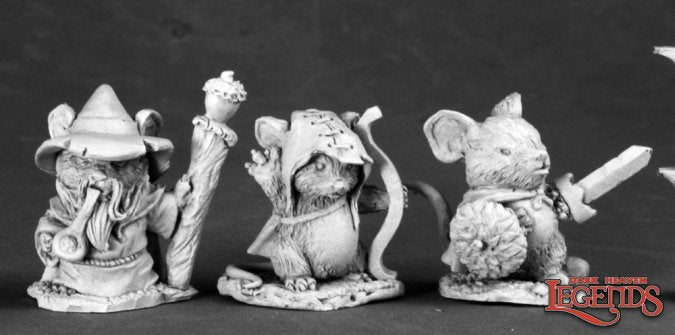 RPR 03529: Mouslings (3): Wizard, Archer, Warrior - Dark Heaven